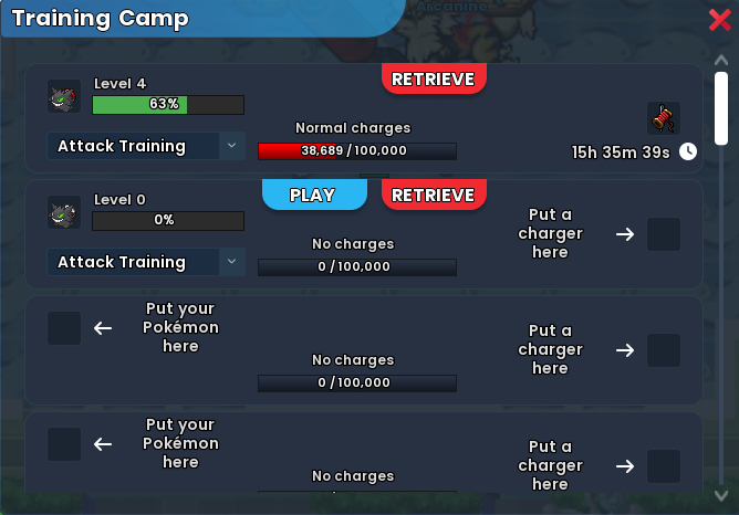 Vista previa del Training Camp de PokeAlliance