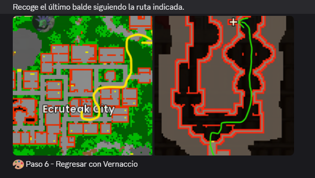 Ruta de referencia del balde de Ecruteak