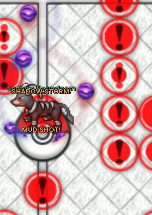 Ataque de área de Houndoom