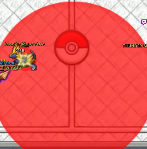 Ataque de área de Manectric