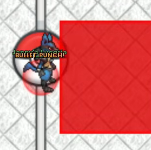 Ataque de área de Lucario