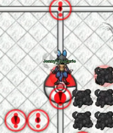 Ataque de área de Lucario