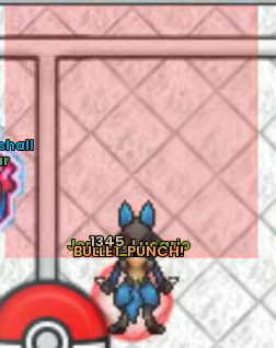 Ataque de área de Lucario