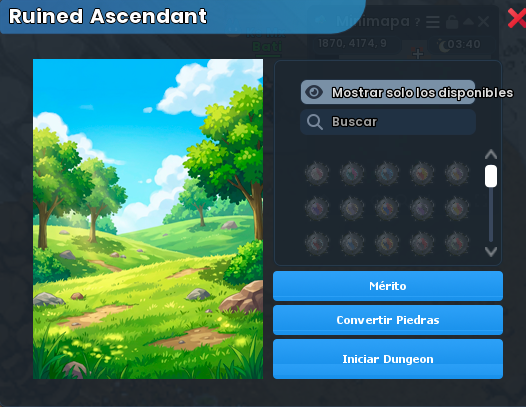 Panel Ruined Ascendant